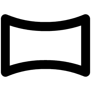 Panorama H Icon from Unicons Line Set
