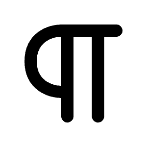 Paragraph Icon from Majesticons Solid Set