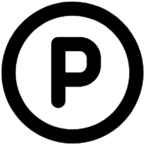 Parking Circle Icon from Unicons Line Set