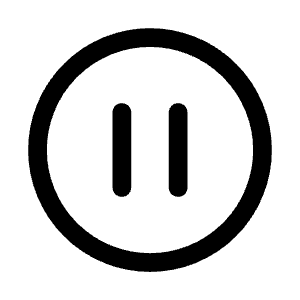 Pause Circle Icon from Heroicons Outline Set