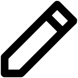 Pen Icon from Unicons Line Set