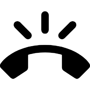 Phone Ring Icon from Majesticons Solid Set
