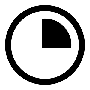 Pie Chart Icon from Radix Set