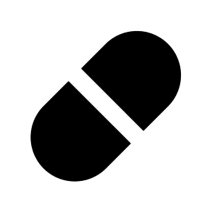 Pill Icon from Majesticons Solid Set