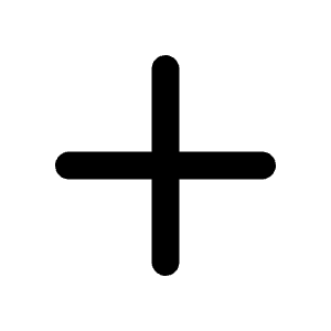 Plus Icon from Majesticons Solid Set