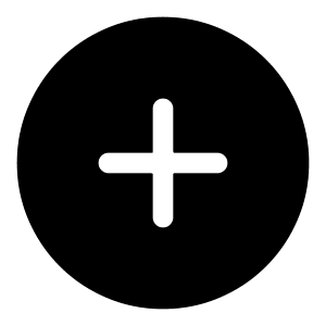 Plus Circle Icon from Iconoir Solid Set