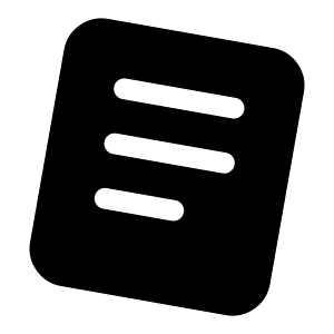 Post Icon from Iconoir Solid Set