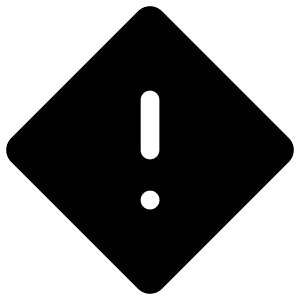 Priority High Icon from Iconoir Solid Set
