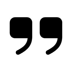 Quote Icon from Iconoir Solid Set