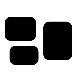 Rectangle Group Icon from Heroicons Solid Set