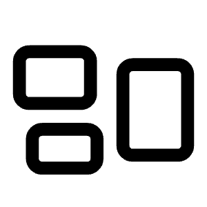 Rectangle Group Icon from Heroicons Outline Set
