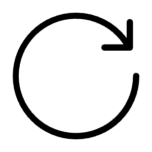Redo Icon from Unicons Thinline Set