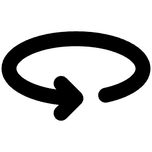 Rotate 360 Icon from Unicons Line Set