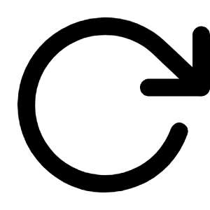 Rotate Cw Icon from Feather Set