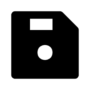 Save Icon from Majesticons Solid Set