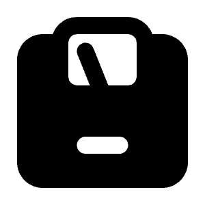 Scale Light Icon from Majesticons Solid Set