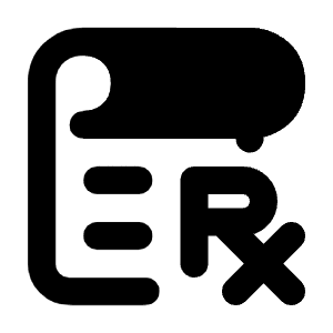 Script Prescription Icon from Majesticons Solid Set