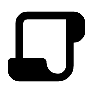 Scroll Icon from Majesticons Solid Set