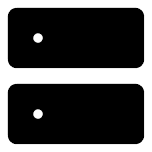 Server Icon from Iconoir Solid Set