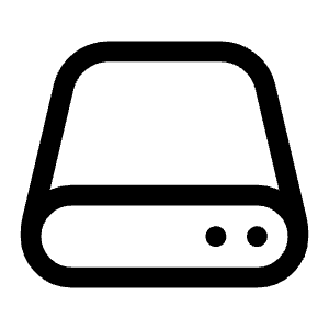 Server Icon from Heroicons Outline Set