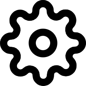 Settings Icon from Feather Set