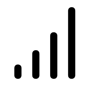 Signal Alt Icon from Unicons Solid Set