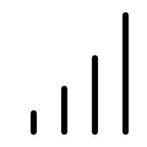 Signal Alt Icon from Unicons Thinline Set