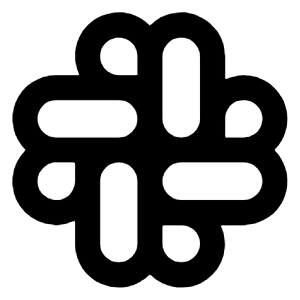 Slack Alt Icon from Unicons Line Set