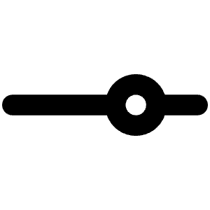 Slider H Icon from Unicons Line Set