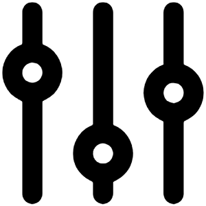 Sliders V Alt Icon from Unicons Line Set