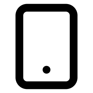 Smartphone Icon from Feather Set