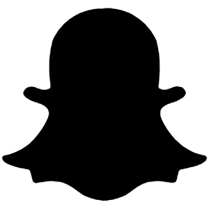 Snapchat Ghost Icon from Unicons Line Set