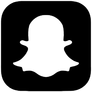 Snapchat Square Icon from Unicons Line Set
