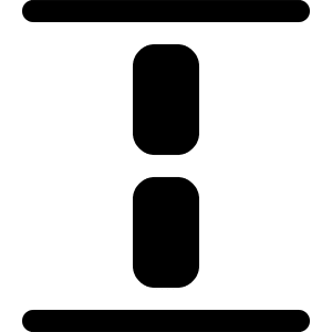 Space Evenly Vertically Icon from Radix Set