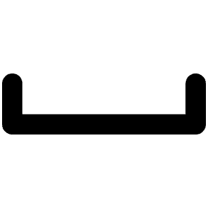 Space Key Icon from Unicons Line Set