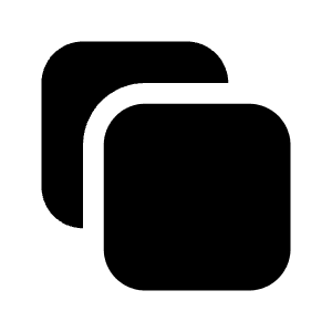 Square 2 Stack Icon from Heroicons Solid Set