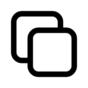 Square 2 Stack Icon from Heroicons Outline Set