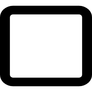 Square Icon from Font Awesome Regular Set