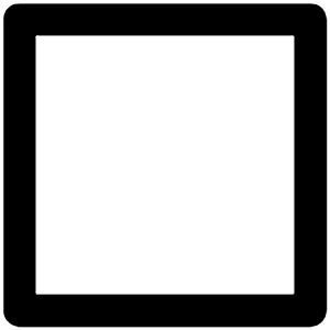 Square Icon from Unicons Line Set