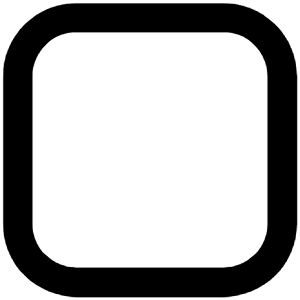 Square Shape Icon from Unicons Line Set