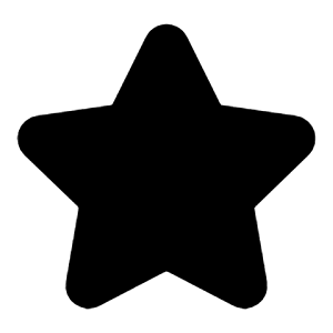 Star Icon from Iconoir Solid Set