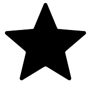 Star Filled Icon from Radix Set