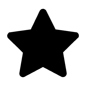 Star Icon from Unicons Solid Set