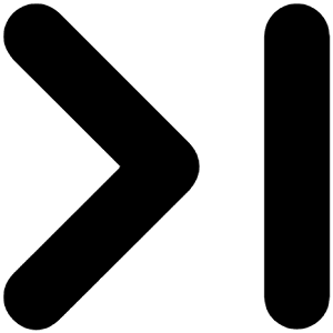 Step Forward Icon from Unicons Line Set