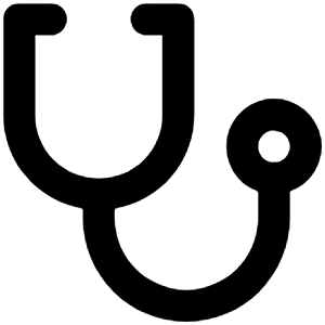 Stethoscope Icon from Unicons Line Set