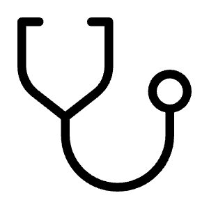 Stethoscope Alt Icon from Unicons Thinline Set