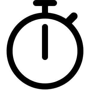 Stopwatch Icon from Radix Set