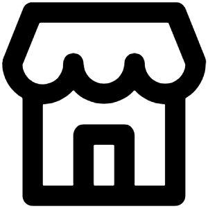 Store Icon from Unicons Line Set