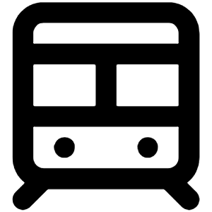 Subway Icon from Unicons Line Set