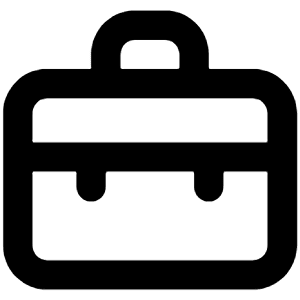 Suitcase Icon from Unicons Line Set